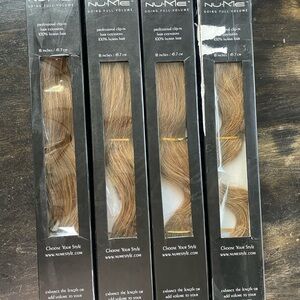 NuMe Light Brown Hair Extensions